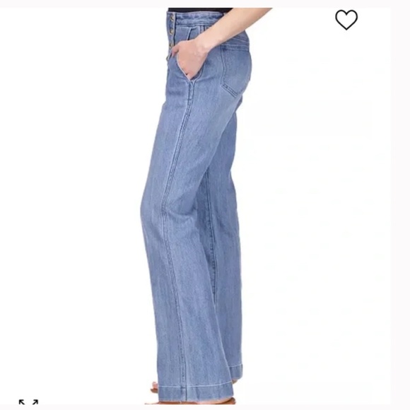 Michael Kors Sailor High Rise Flared Leg Jeans EUC - Picture 3 of 13